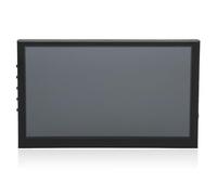 Dpofirs Moniteur à écran Tactile de 7 Pouces, Mini Deuxième écran IPS HD 1024x600P pour, PC, pour Moniteur D'écran Tactile Portable HDMI avec Deux Haut-parleurs, Coque en