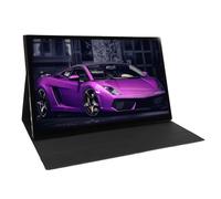 Dpofirs Moniteur Portable 4K, écran Supplémentaire de 15,6 Pouces pour Ordinateur Portable, Extension D'écran D'Ordinateur Portable 4K, écran Tactile 10 Points, 3840 X 2160,