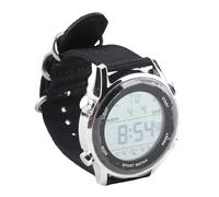 Dpofirs Montre de Sport Numérique pour Hommes, Chronographe à Double Alarme avec Rétroéclairage EL, Bracelet en Nylon étanche jusqu'à 50 M, Résistant à la Pluie pour l'extérieur et Les Voyages