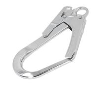 Dpofirs Mousqueton à Barre D'armature à Double Verrouillage à Installation Simple, capacité de Charge de 22 KN, Matériau en Acier allié Résistant à la Rouille, adapté à la Construction et aux