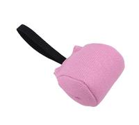 Dpofirs Oreiller de Morsure de Chien, Jouet Interactif de Traction de Morsure de Dressage de Chien avec Corde de Traction Intégrée, Jouet à Mâcher Indéchirable pour Chiens de Taille Moyenne et (Pink)
