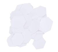 Dpofirs Outil de création de modèles de Travail de Patch, modèles et règles de Patchwork, Ensemble d'outils de Travail(22mm Hexagon)