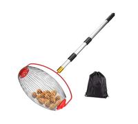 Dpofirs Outil de Rouleau de Ramassage de Noix, avec Poignée Confortable, Cueilleur de Glands Supérieur, pour Noix, Châtaignes, Pacanes (Petite Boule)