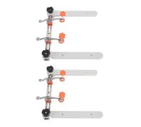 Dpofirs Outil D'installation de Glissière de Tiroir, Gabarit de Montage encastré Efficace pour une fonctionnalité de Tiroir Lisse - Protection de Matériau à Usage Universel pour les Menuisiers