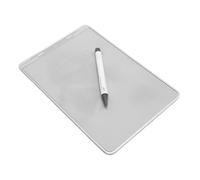 Dpofirs Panneau à Dessin Magnétique, Tablette D'écriture LCD, avec Glissade à Stylo, pavé de Note en Alliage en Aluminium Réutilisable, pour Le Travail de Bureau des étudiants