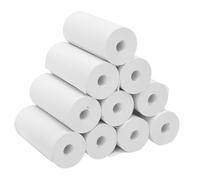 Dpofirs Papier d'impression pour Appareil Photo instantané, 10 Rouleaux de Papier Thermique et Papiers de Recharge, Impression par Transfert Thermique, Résistant à l'humidité, 57 Mm X 25