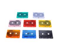 Dpofirs Paquet de 8 Cassettes Vierges | Enregistrement de 90 Minutes pour les Discours Musicaux, Formule à Faible Bruit, Stockage Multimédia Portable, qualité Studio