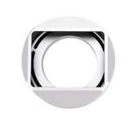 Dpofirs Pare-Soleil pour X100VI, Conception Carrée en Alliage D'aluminium | Adaptateur magnétique pour un changement facile de filtre, Finition antireflet, Large compatibilité avec les objectifs 39MM