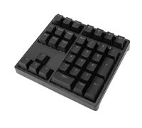 Dpofirs Pavé Numérique Mécanique avec Rétroéclairage RVB, Clavier USB Filaire 34 Touches, Clavier Numérique Ergonomique Rechargeable pour Ordinateur Portable (Black)