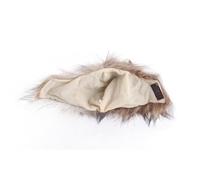 Dpofirs Perruque Crinière de Lion en Fourrure pour Chat, Sangle Réglable sur Costume d'animal de Compagnie, Vêtements de Chat en Poils de Lion pour Fêtes à Thème (Chat Lion Chaperon S)