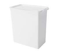 Dpofirs Petit Bac de Rangement, Conteneur de Poudre à Lessive Rabattable, Boîte de Rangement Polyvalente avec Couvercle étanche pour l'organisation de la Buanderie à Domicile (Type étroit, distance