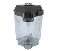 Dpofirs Pichet Mélangeur, Récipient de Mélangeur en PC de 48 Oz de Remplacement avec Assemblage de Lames en Acier Inoxydable pour Station de Mélange Touch and Go Advance The Quiet One