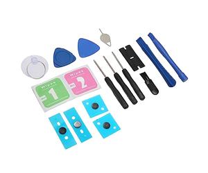 Dpofirs Pieds en Plastique pour Ordinateur Portable, Ensemble de Pieds de Boîtier Inférieur de Remplacement Antidérapants avec Outils pour 3 4 5 (Noir)