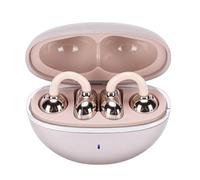 Dpofirs Pince pour écouteurs Bluetooth V6.0, Oreillettes à Nœud Papillon, Antibruit, pour Femmes, Sport, Matériau ABS