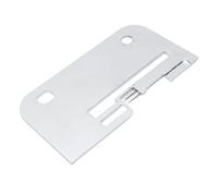 Dpofirs Plaque à Aiguille pour Machine à Coudre, Plaque à Gorge en Acier Inoxydable, Pièce de Rechange 98-788601-00 788601000 avec Trous de Montage à Ajustement Direct pour Sergers 204D