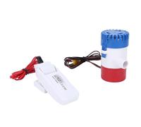 Dpofirs Pompe de Cale Efficace 12 V 750 GPH avec Interrupteur à Flotteur pour Camping-car, Bateau, Yacht - Indice d'étanchéité IP67