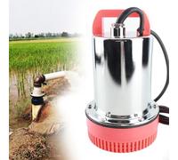 Dpofirs Pompe Submersible 12V pour Puits Profond 280W | Pompe d\'irrigation DC 12 V avec levage maximum de 25 m, sortie de 25 mm pour les terres agricoles, le jardin et le lavage