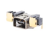 Dpofirs Port de Charge de Remplacement en Métal pour la Nouvelle Prise de Chargeur 3DS pour Une Alimentation Intermittente pour Les Nouveaux Utilisateurs de 3DS