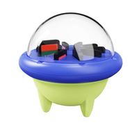 Dpofirs Porte-Cartouche de Jeu Portable, 10 Emplacements, en Matériau à L'épreuve d'usure de qualité, adapté à for 2, pour for Lite, pour for OLED, Organisateur de (Vert Bleu)