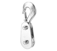 Dpofirs Poulie de Levage de Bloc D'arrachage de Haute qualité de 2 Tonnes pour UTV ATV Quad Bike, Bloc de Levage en Métal Résistant à la Rouille pour Motocross