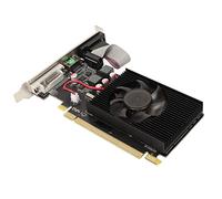 Dpofirs pour Carte Graphique pour Radeon HD 7450, Carte Graphique DDR3 2G 64 Bits avec PCI Express X16 3.0, HDMI, DVI, VGA, Carte Graphique PC pour Ordinateur de Bureau
