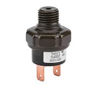 Dpofirs Pressostat de Compresseur d'air, Commutateur de Contrôle de Pression Automatique Universel 12 V avec Filetage 1/4 NPT pour Compresseurs d'air PSI (125-200 PSI)