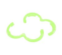 Dpofirs Protecteur de Pare-Chocs D'hélice pour Avata 2, Accessoires en TPU Absorbant Les Chocs, pour la Protection des Drones, Conception Légère pour Les Pilotes (Green)