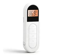 Dpofirs Radio Portable avec écouteurs, Radio Rechargeable 300 MAh pour la Marche, Le Vélo, la Promenade du Chien, Les Voyages, 76-108 MHz FM (White)