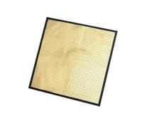Dpofirs Réflecteur de Lumière, Diffuseur de Réflecteur de Lumière Multi-miroirs de 9,4 X 9,4 Pouces avec Support Réglable, Mise en Forme de Lumières Flexibles, pour L'éclairage Extérieur (Gold)