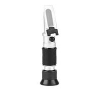 Dpofirs Réfractomètre à Miel, Compteur de Concentration de Miel Portable avec Compensation de Température et Oculaire Réglable pour Mélasse de Confiture de Sirop de Sucre au