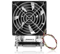 Dpofirs Refroidisseur de Processeur SNK-P0064AP4, Radiateur de Ventilateur de Refroidissement de 180 W 12 V pour Station de Travail et 4U de Génération H11, Prise SP3, Connecteur 4 Broches