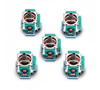 Dpofirs Remplacement des Joysticks 3D Analogiques 5 Pièces pour Contrôleur, Capteur Analogique 3D, Bâton de Pouce de Roue Joystick, Remplacement de Module de Bascule pour
