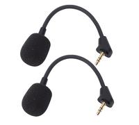Dpofirs Remplacement du Micro pour Casque, Microphone Antibruit 3,5 Mm pour Les Jeux