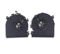 Dpofirs Remplacement du Ventilateur de Refroidissement CPU GPU pour for SPECTRE X360 15 Ch000 15t Ch000 NS75C00 15 Pouces, DC 5 V 0,5 A 4 Broches Ventilateur de Refroidissement