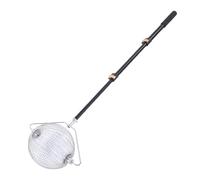 Dpofirs Rouleau de Ramassage de Balles de Tennis, Collecteur D'écrous à Billes Polyvalent avec Poignée Télescopique en Aluminium de 30 à 58 Pouces, Ramasseur Facile à Rouler