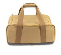 Dpofirs Sac de Rangement de Camping, Sac d'équipement de Camping de Grande capacité avec Séparateur Amovible, à Outils d'extérieur en Toile pour Voyage, Pique-Nique, Organisation à Domicile (Sable
