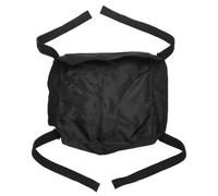 Dpofirs Sac de Rangement D'outils à échelle Noire, Organisateur Anti-rayures pour les Travailleurs de Cloisons Sèches, Jardinier | 86,00g