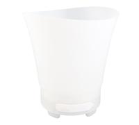 Dpofirs Seau à Glace, Godet de Refroidisseur à Vin 1200mAh 5l PP Facilement Pliable pour Le Bar pour la Fête