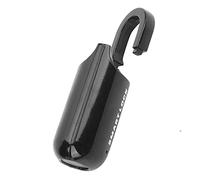 Dpofirs Serrure à Empreinte Digitale, Cadenas de sécurité sans clé Rechargeable par USB avec Corps en Alliage de Zinc pour Sac à Dos de Casier à Bagages (BLACK)