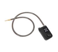 Dpofirs Serrure D'Alarme Intelligente sans clé pour Moto, Protection contre le Vol et sécurité, avec Alarme de Volume Fort et Alerte de Faible Puissance, Adaptée aux Fournitures de Cyclisme (BLACK)