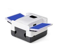 Dpofirs Shuffler de Carte Automatique, Un Distributeur de Carte à Jeu électrique à Faible Bruit pour 1-2 Terrasses, Une Machine à étalage Portable Rechargeable pour Les Rassemblements de (Black)