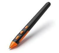 Dpofirs Souris à Stylet Portable, Souris Ergonomique sans Fil avec Récepteur 2,4 G, 800 1200 1600 DPI, pour Ordinateurs Portables, Ordinateurs de Bureau, Tablettes, Smartphones et (Black)