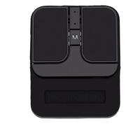 Dpofirs Souris Bluetooth Compacte, Souris sans Fil Rechargeable Portable for Ordinateur Portable Voyage Tablette Téléphone