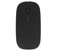 Dpofirs Souris D'Ordinateur Portable 2,4 GHz, Souris de Jeu Optique sans Fil BT 5.0, Technologie de Saut de Fréquence sans Fil pour Ordinateur Portable, PC, Ordinateur (Noir Mat)
