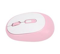 Dpofirs Souris Optique sans Fil Silencieuse et Portable 2,4 G avec 3 Niveaux de DPI Réglables, Silencieux, compatibilité Universelle pour Ordinateurs Portables et de Bureau (Pink)