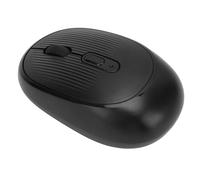 Dpofirs Souris Optique sans Fil Silencieuse et Portable 2,4 G avec 3 Niveaux de DPI Réglables, Silencieux, compatibilité Universelle pour Ordinateurs Portables et de Bureau (Black)