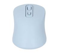 Dpofirs Souris sans Fil 2,4 GHz, Souris D'Ordinateur Bluetooth Rechargeable avec Récepteur pour Wins pour Android, Souris Optique Portable Silencieuse Double Mode pour PC, Tablette, (Blue)