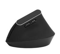 Dpofirs Souris Verticale, Souris Ergonomique 2,4 G et Bluetooth avec Lumière RVB, 6 Boutons et DPI Réglable, pour Ordinateur de Bureau, Ordinateur Portable (Black)