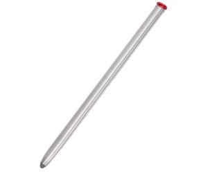Dpofirs Stylet étanche pour G Stylus 5G 2024 XT2419 avec Boîtier en Métal pour Croquis, Marquage D'écran [Jours de Pluie] (Argent et Rouge)