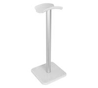 Dpofirs Support de Casque, Support Universel en Alliage D'aluminium pour Tout Type de Casque, Plateau en TPU, Base Antidérapante, Barre en Métal, écran de Casque de Jeu PC pour Toutes Les (Blanc)